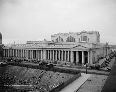 Nieuw Pennsylvania Station, New York, N.Y., ca. 1904-20 door Detroit Publishing Co.